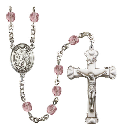 St. James The Greater Rosary - 6MM Fire Polished Beads (8050SS)
