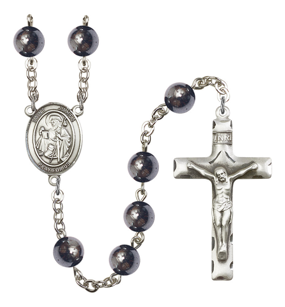 St. James The Greater Rosary - 6 Bead Options (8050SS)