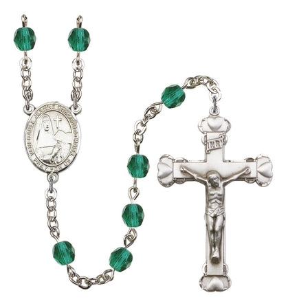 Venerable Jeanne Chezard De Matel Rosary - 6MM Fire Polished Beads (8401SS)