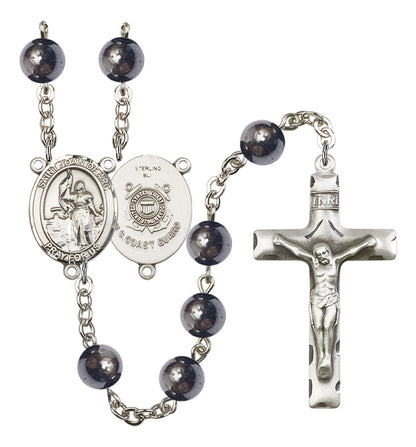 St. Joan of Arc /Coast Guard Rosary - 6 Bead Options (8053SS3)