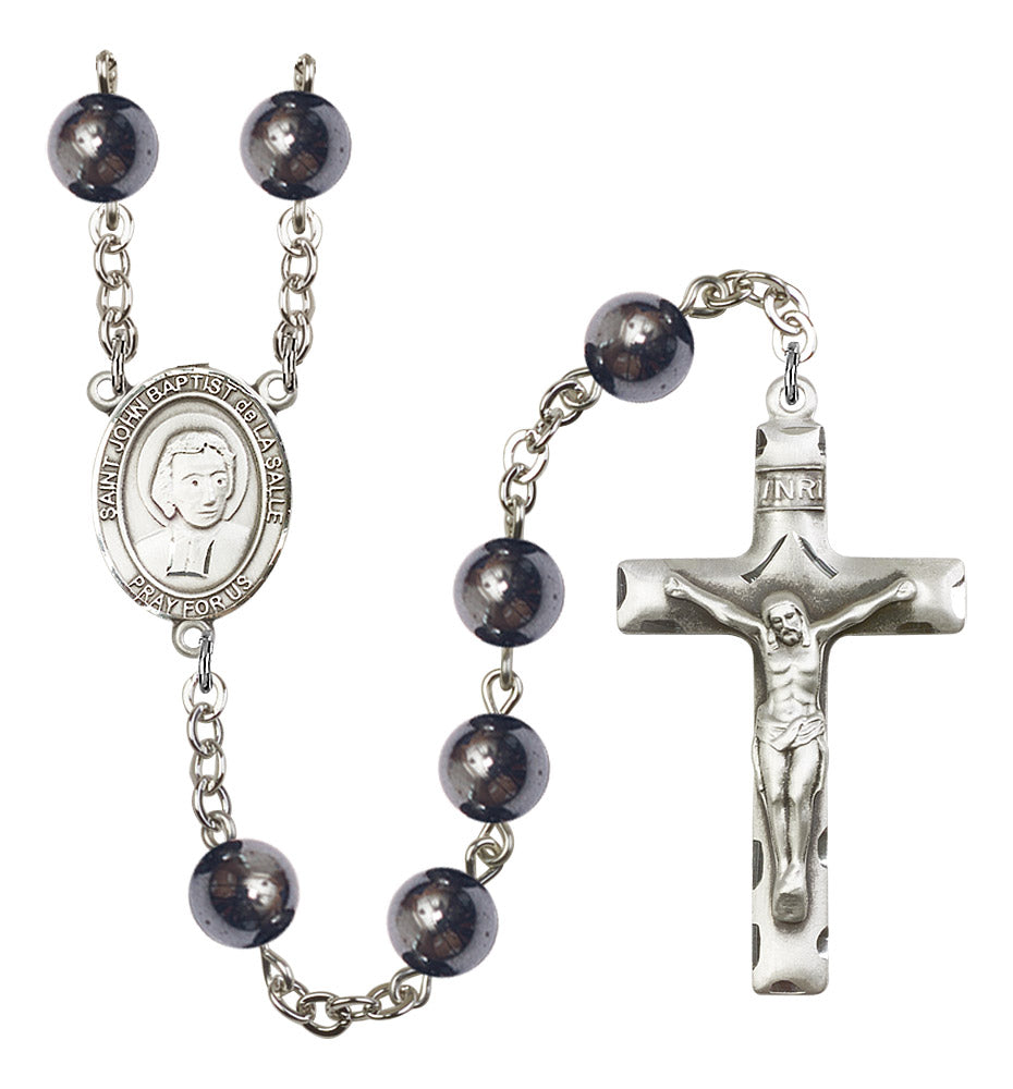 St. John Baptist De La Salle Rosary - 6 Bead Options (8262SS)