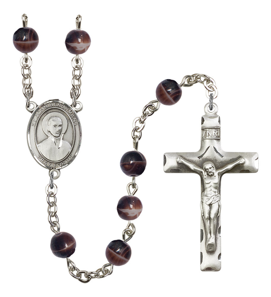 St. John Berchmans Rosary - 6 Bead Options (8370SS)