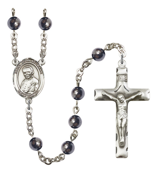 St. John Neumann Rosary - 6 Bead Options (8204SS)