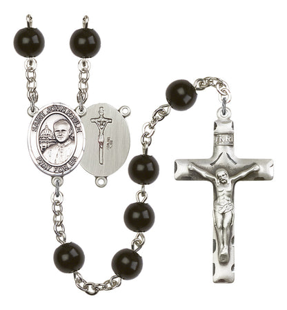 St. John Paul II Rosary - 6 Bead Options (8234SS)