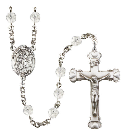 St. John The Baptist Rosary - 6MM Fire Polished Beads (8054SS)