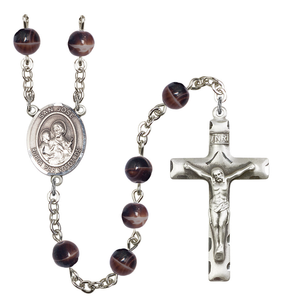 San Jose Rosary - 6 Bead Options (8058SPSS)