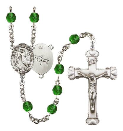 St. Joseph of Cupertino Rosary - 6MM Fire Polished Beads (8057SS)