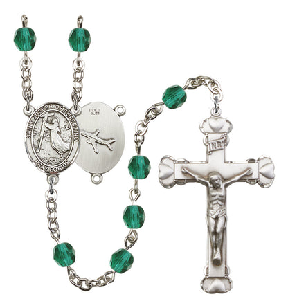 St. Joseph of Cupertino Rosary - 6MM Fire Polished Beads (8057SS)