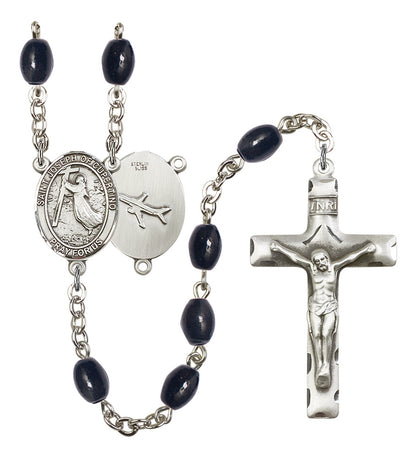 St. Joseph of Cupertino Rosary - 6 Bead Options (8057SS)