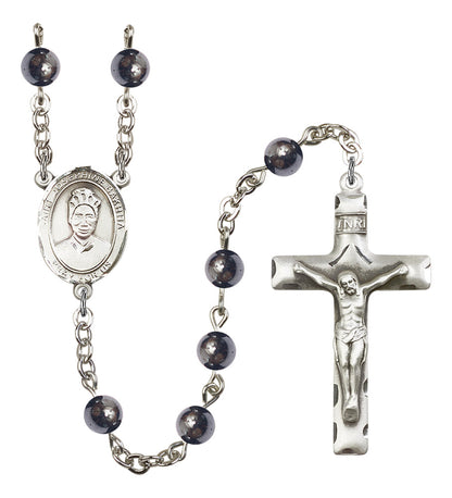 St. Josephine Bakhita Rosary - 6 Bead Options (8360SS)
