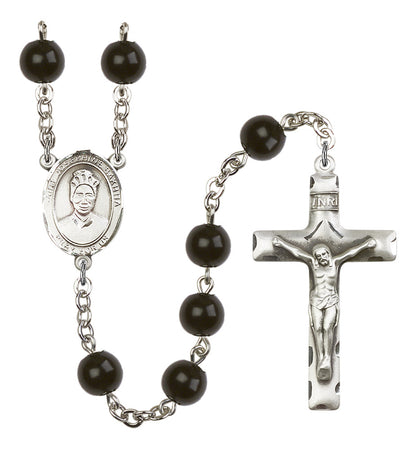 St. Josephine Bakhita Rosary - 6 Bead Options (8360SS)