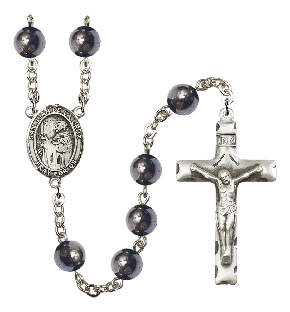 San Juan De La Cruz Rosary - 6 Bead Options (8232SS)