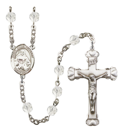 St. Julia Billiart Rosary - 6MM Fire Polished Beads (8267SS)