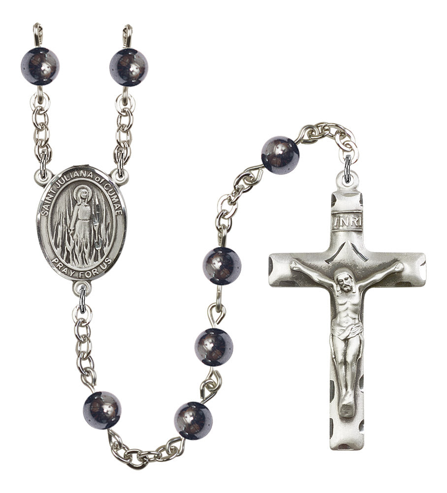 St. Juliana of Cumae Rosary - 6 Bead Options (8372SS)