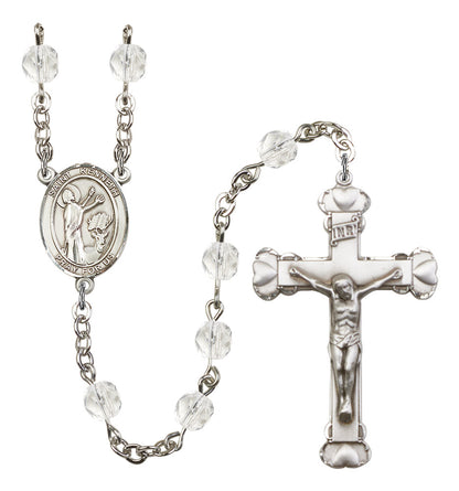 St. Kenneth Rosary - 6MM Fire Polished Beads (8332SS)