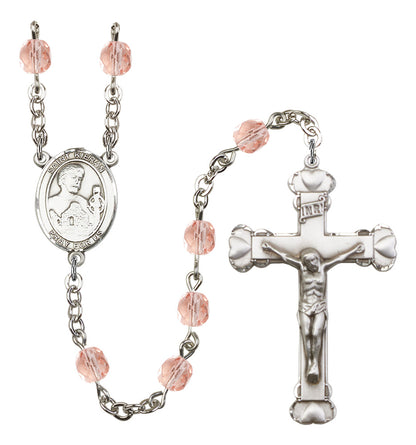 St. Kieran Rosary - 6MM Fire Polished Beads (8367SS)
