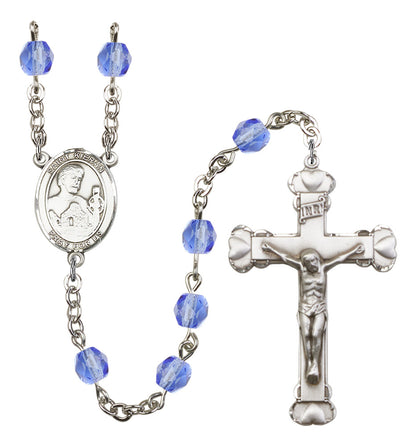 St. Kieran Rosary - 6MM Fire Polished Beads (8367SS)