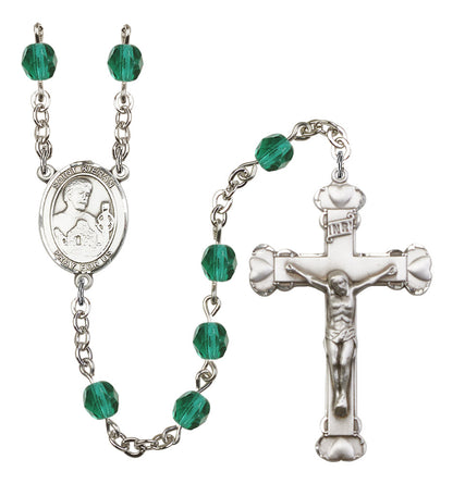 St. Kieran Rosary - 6MM Fire Polished Beads (8367SS)