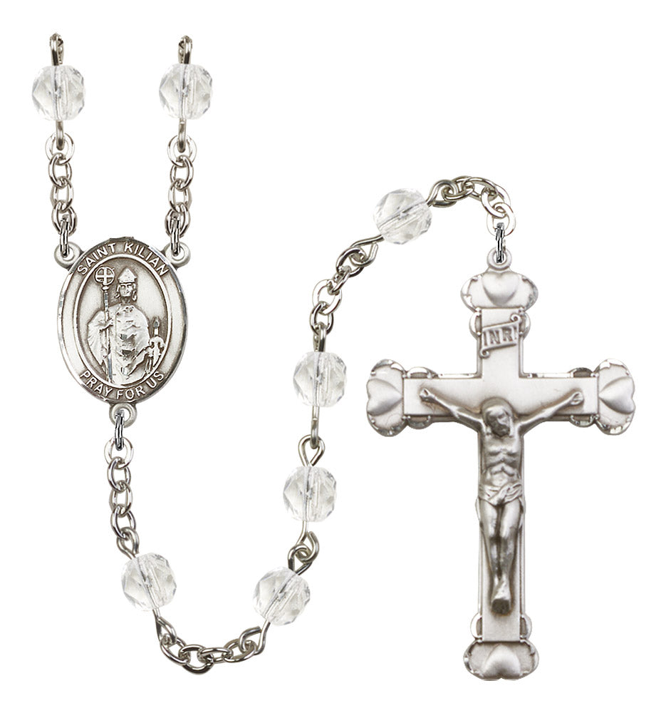 St. Kilian Rosary - 6MM Fire Polished Beads (8067SS)