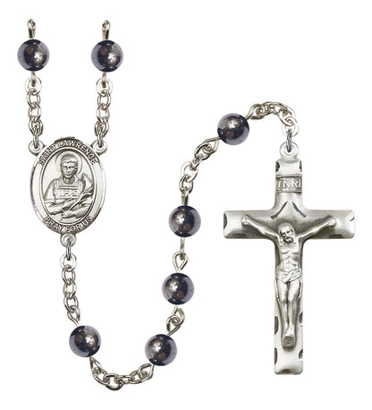 St. Lawrence Rosary - 6 Bead Options (8063SS)