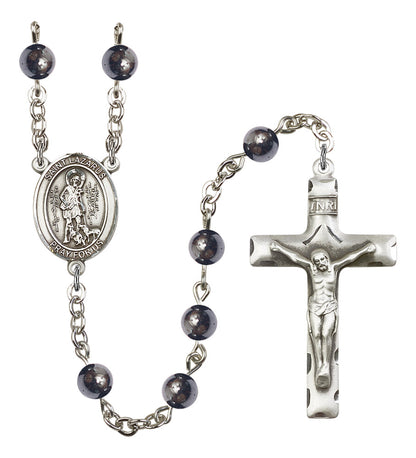 St. Lazarus Rosary - 6 Bead Options (8066SS)