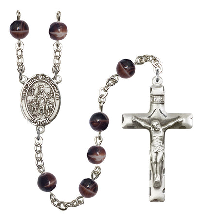 Lord Is My Shepherd Rosary - 6 Bead Options (8119SS)