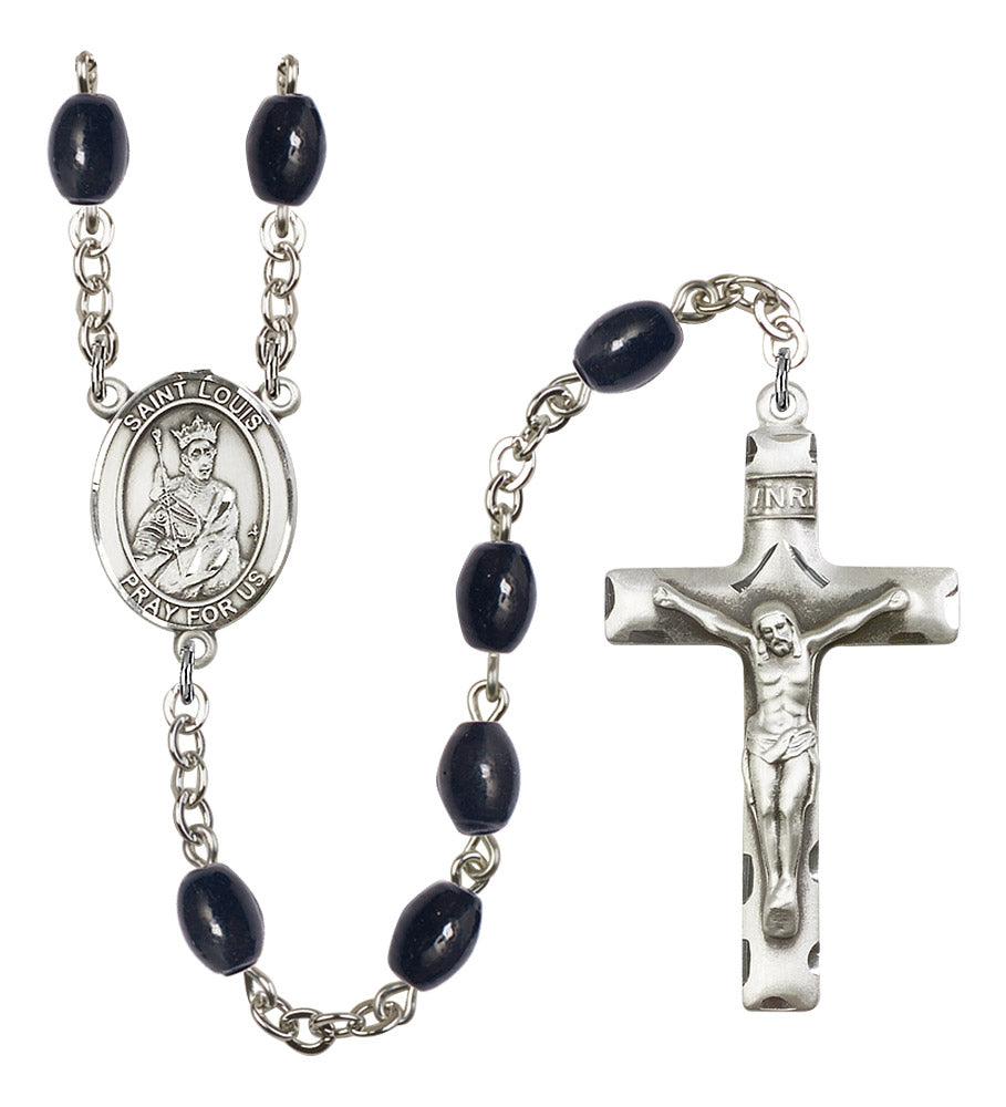 St. Louis Rosary - 6 Bead Options (8081SS)