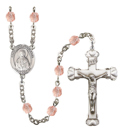 St. Luke The Apostle / Doctor Rosary - 6MM Fire Polished Beads (8068S8SS)
