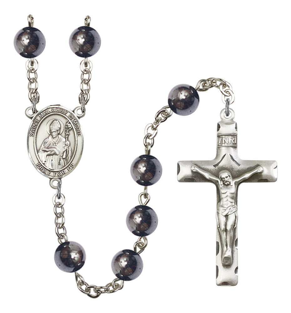 St. Malachy O'More Rosary - 6 Bead Options (8316SS)