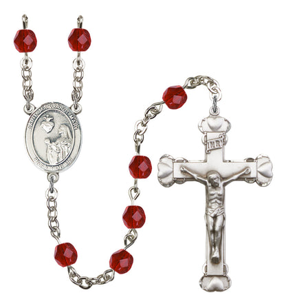 St. Margaret Mary Alacoque Rosary - 6MM Fire Polished Beads (8420SS)