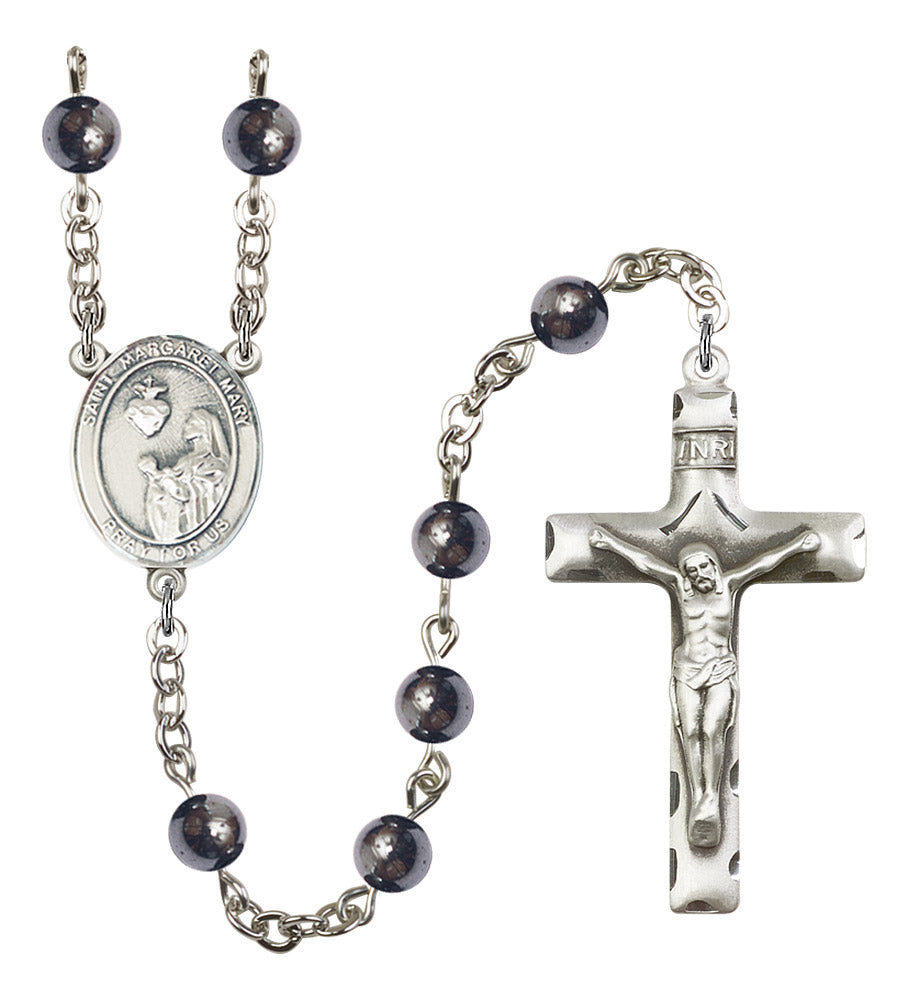 St. Margaret Mary Alacoque Rosary - 6 Bead Options (8420SS)