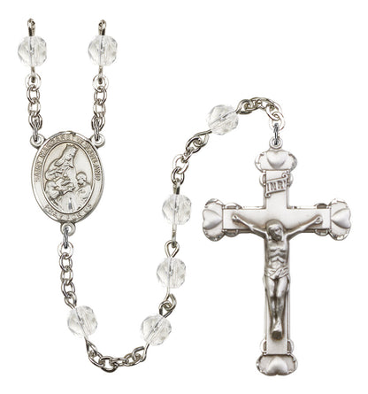 St. Margaret of Scotland Rosary - 6MM Fire Polished Beads (8407SS)