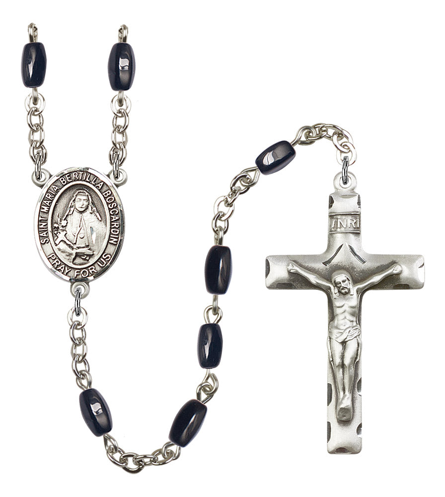 St. Maria Bertilla Boscardin Rosary - 6 Bead Options (8428SS)