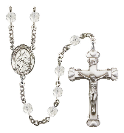 St. Maria Goretti Rosary - 6MM Fire Polished Beads (8208SS)