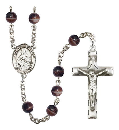 St. Maria Goretti Rosary - 6 Bead Options (8208SS)