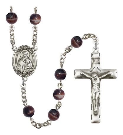 St. Marina Rosary - 6 Bead Options (8379SS)