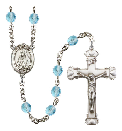St. Martha Rosary - 6MM Fire Polished Beads (8075SS)