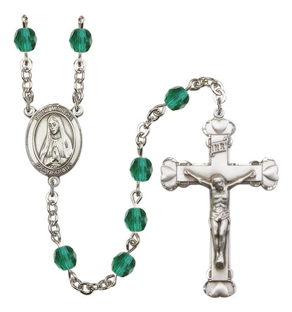 St. Martha Rosary - 6MM Fire Polished Beads (8075SS)