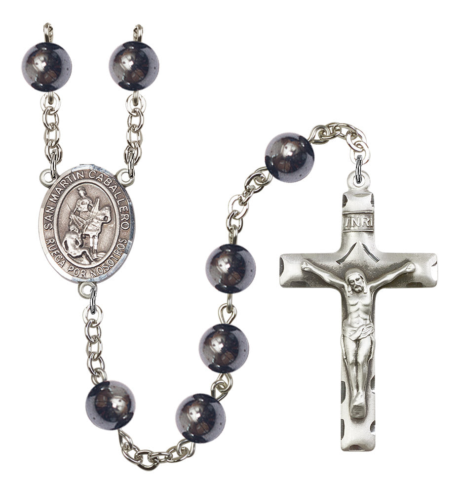 San Martin Caballero Rosary - 6 Bead Options (8200SPSS)