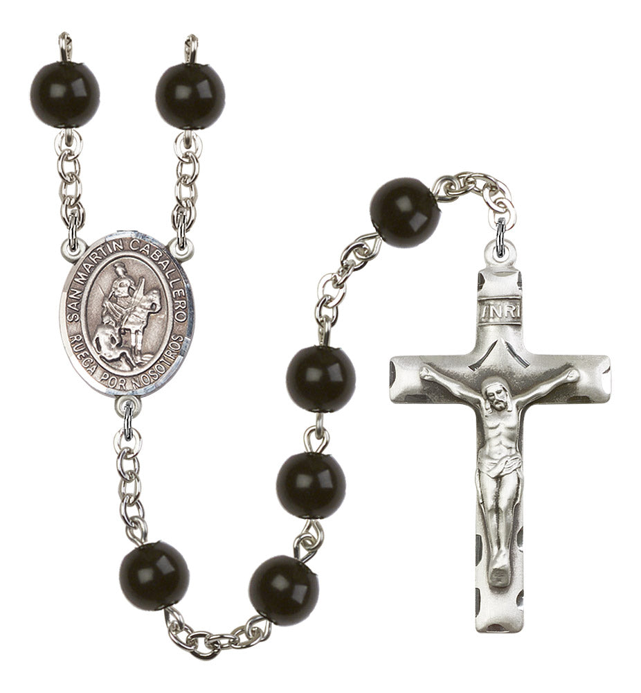 San Martin Caballero Rosary - 6 Bead Options (8200SPSS)