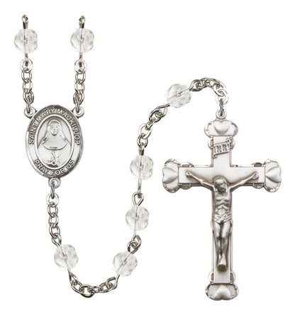 St. Mary Mackillop Rosary - 6MM Fire Polished Beads (8425SS)