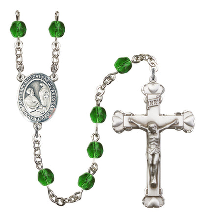 St. Mary Magdalene of Canossa Rosary - 6MM Fire Polished Beads (8429SS)