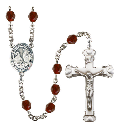 St. Mary Magdalene of Canossa Rosary - 6MM Fire Polished Beads (8429SS)