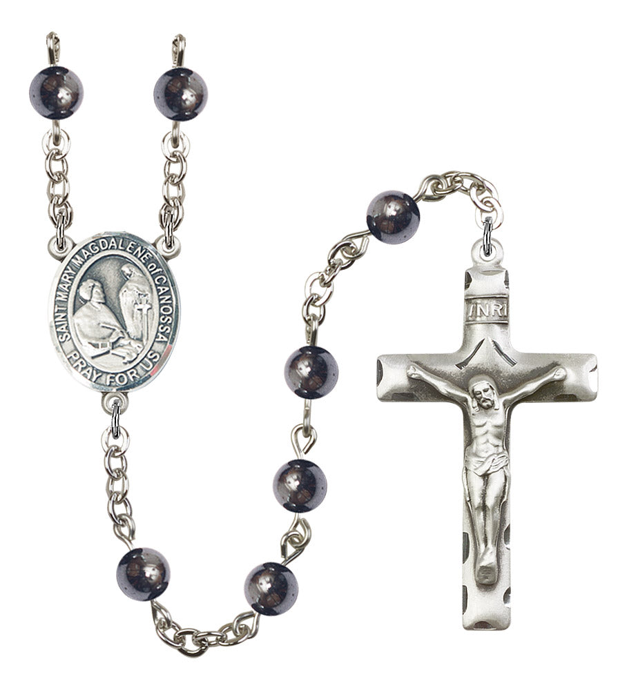 St. Mary Magdalene of Canossa Rosary - 6 Bead Options (8429SS)