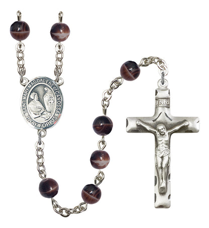 St. Mary Magdalene of Canossa Rosary - 6 Bead Options (8429SS)