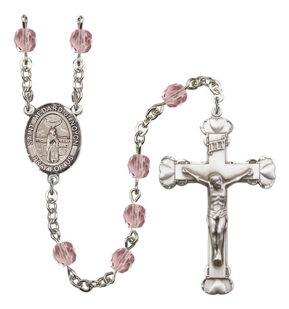 St. Medard of Noyon Rosary - 6MM Fire Polished Beads (8444SS)
