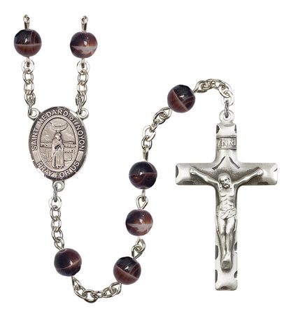 St. Medard of Noyon Rosary - 6 Bead Options (8444SS)