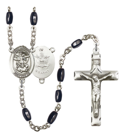 St. Michael / Army Rosary - 6 Bead Options (8076S2SS)