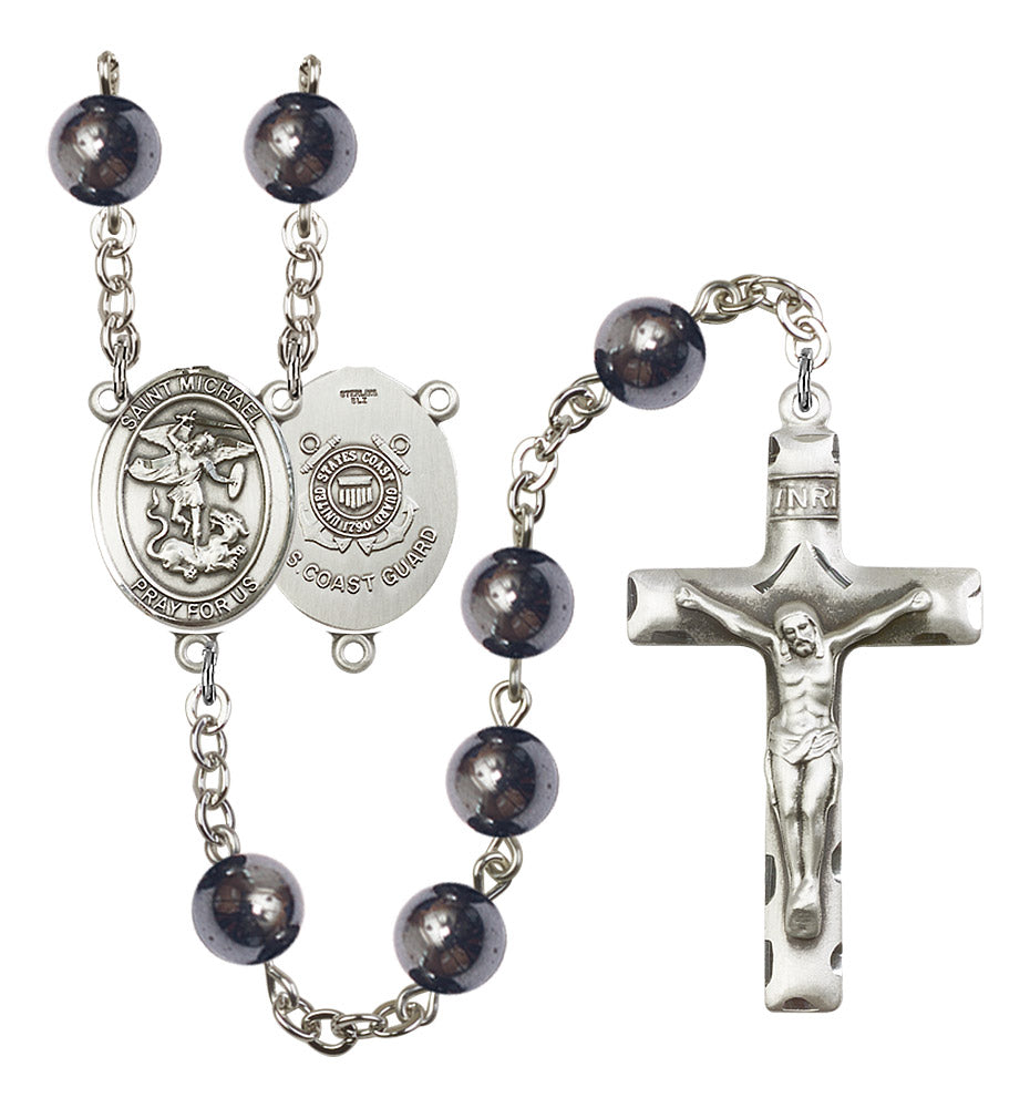 St. Michael / Coast Guard Rosary - 6 Bead Options (8076S3SS)