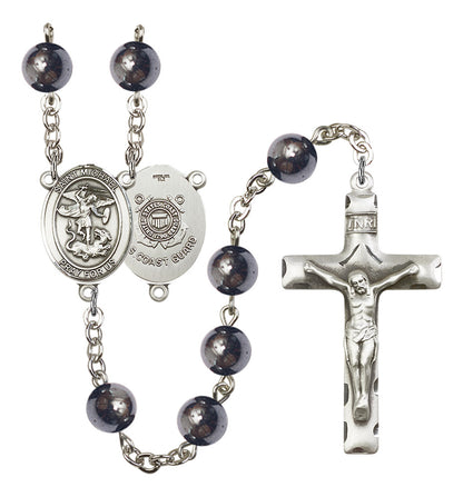 St. Michael / Coast Guard Rosary - 6 Bead Options (8076S3SS)